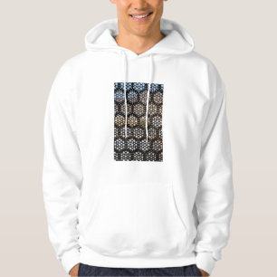 Sudadera ventana de celosía geométrica, India