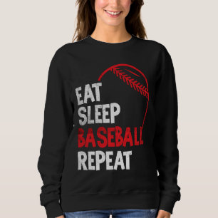 Sudadera Ventilador de béisbol Eye Sleep Béisbol Repetir Bé