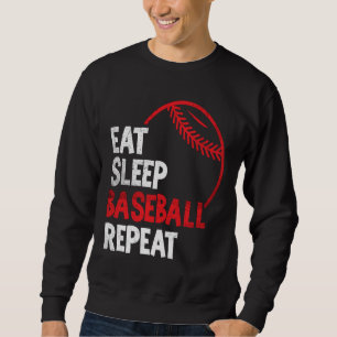 Sudadera Ventilador de béisbol Eye Sleep Béisbol Repetir Bé