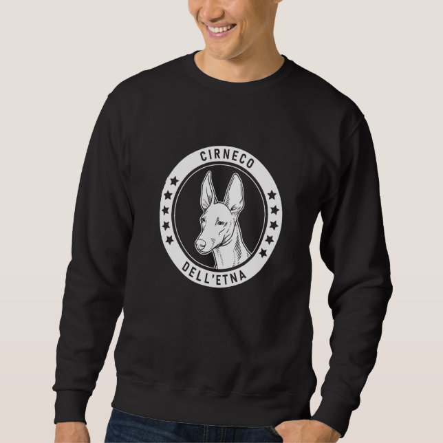 Sudadera Ventilador de Cirneco Dell'etna (Anverso)