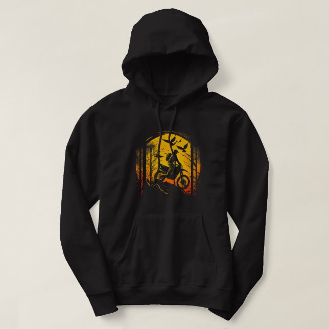 Sudadera Ventilador de la motocicleta Enduro Motorcross (Diseño del anverso)