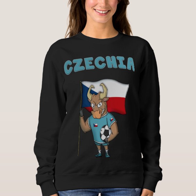 Sudadera Ventilador de la República Checa (Anverso)