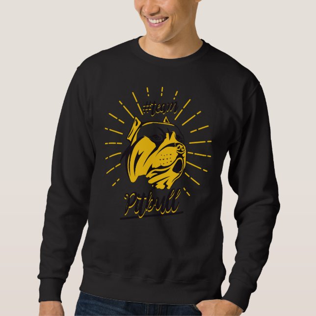 Sudadera Ventilador de perros Pitbull Animal Lover (Anverso)