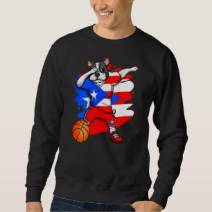 Sudadera Ventilador del Bulldog francés Dabbing Puerto Rico