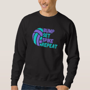 Sudadera Ventilador del jugador de voleibol con juego de go