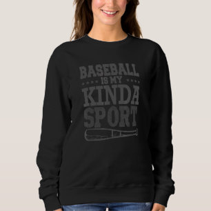 Sudadera Ventilador Deportivo De Béisbol El Béisbol Es Mi D