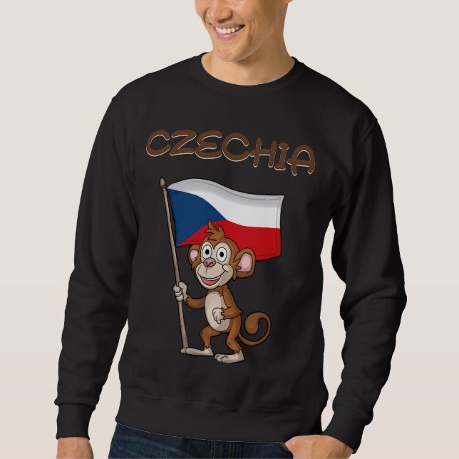 Sudadera Ventilador República Checa Mono (Anverso)