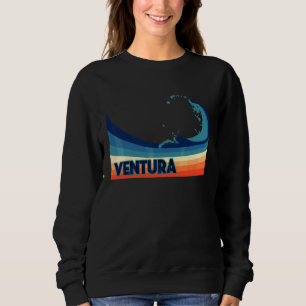 Sudadera Ventura California California Retro Surf Vela