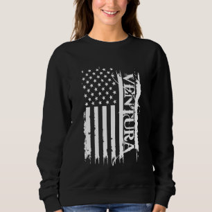 Sudadera Ventura Estados Unidos en problemas con bandera es