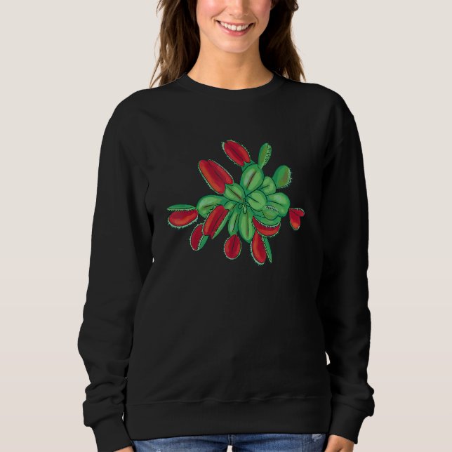 Sudadera Vénus Fly Trap Plants (Anverso)