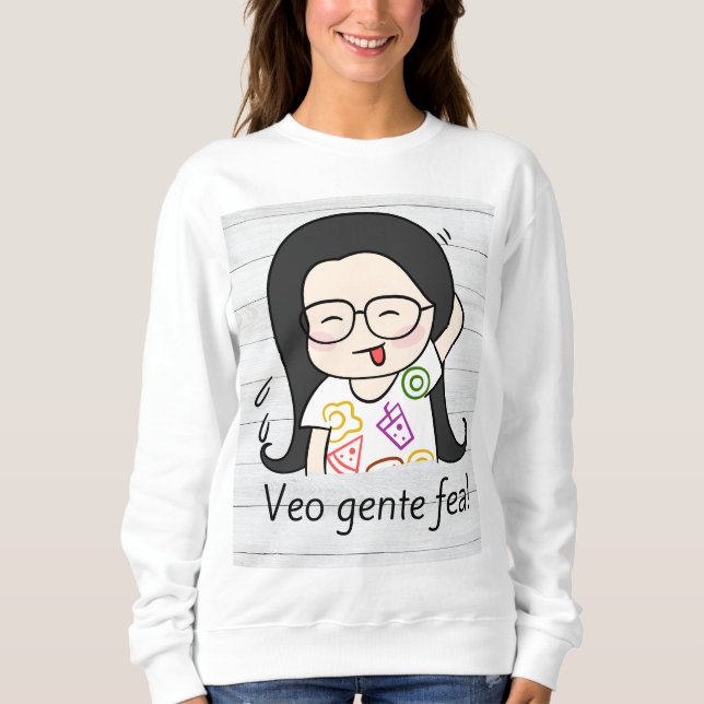 Sudadera veo gente (Anverso)