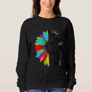 Sudadera Veo Su Verdadero Color Infinito Neurodivers