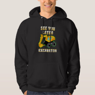 Sudadera Ver más adelante Excavator Excavator Kids