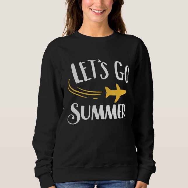 Sudadera Verano, ahora vamos a la playa 1 (Anverso)