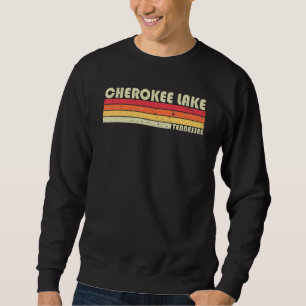 Sudadera Verano de camping de pesca en el lago Cherokee