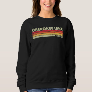 Sudadera Verano de camping de pesca en el lago Cherokee