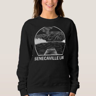 Sudadera Verano de pesca divertida en Senecaville Lake Ohio