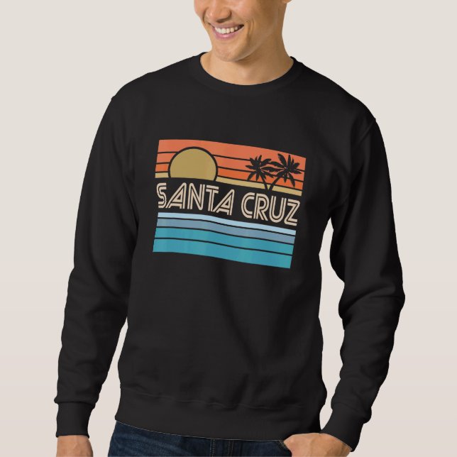 Sudadera Verano de surf de Santa Cruz California Sunset 70' (Anverso)