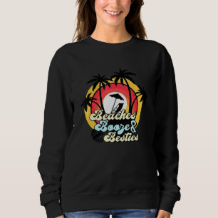 Sudadera Verano de vacaciones Chicas Booze & Besties