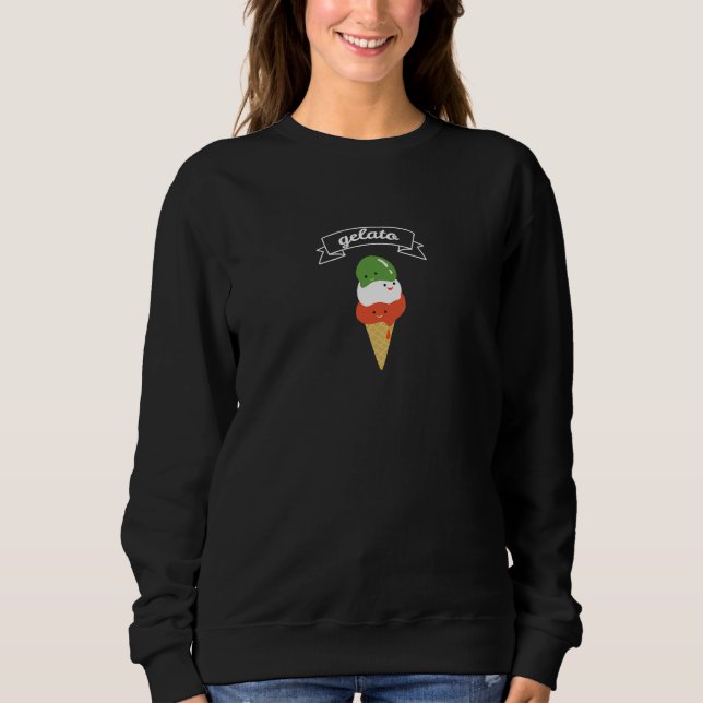 Sudadera Verano Gelato Ice Cream Cone (Anverso)