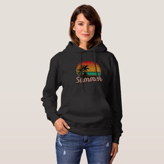 SUDADERA VERANO PLAYA VINTAGE (Anverso completo)