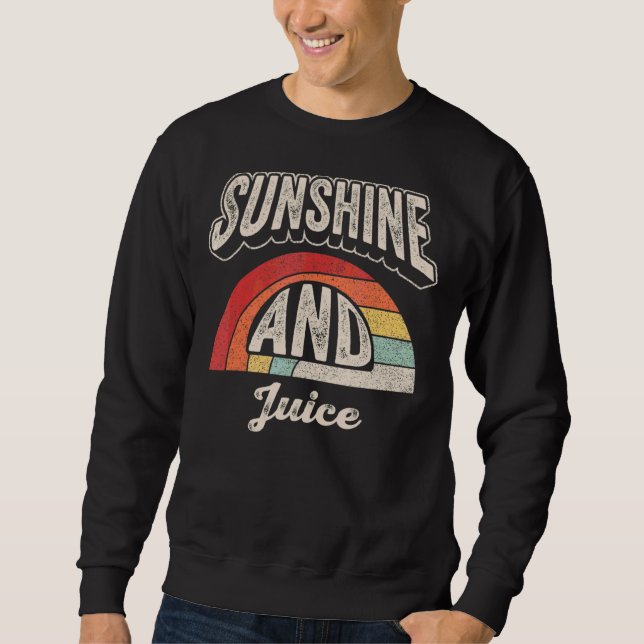 Sudadera Verano Retro Vintage Y Jugo 2 (Anverso)