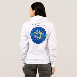Sudadera Verano sin fin | Hoodie de Sol Costero Completo