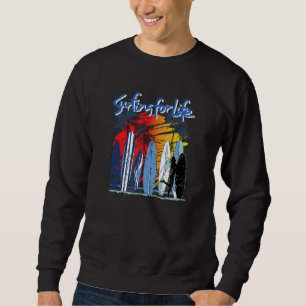 Sudadera Verano Sup Surf Chica Surfing Para Hombres Y Mujer