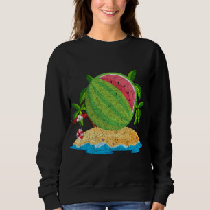 Sudadera Verano tropical vacaciones Palm Trees Beach Waterm