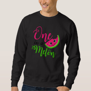 Sudadera Verano Uno En Un Melón Chicos Chicas Sandía Genia