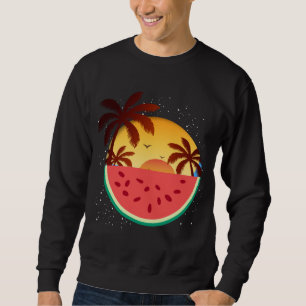 Sudadera Verano Vacaciones Atardecer Ropa Fruta Exótica