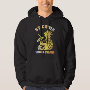 Sudadera Verano Vacaciones Retro Isla Virgen Santa Cruz