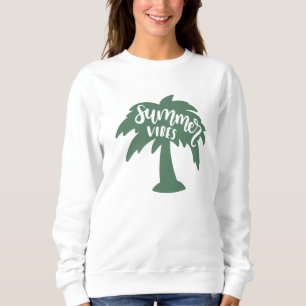 Sudadera Verano Vibes Palm Tree Sun Beach Verano