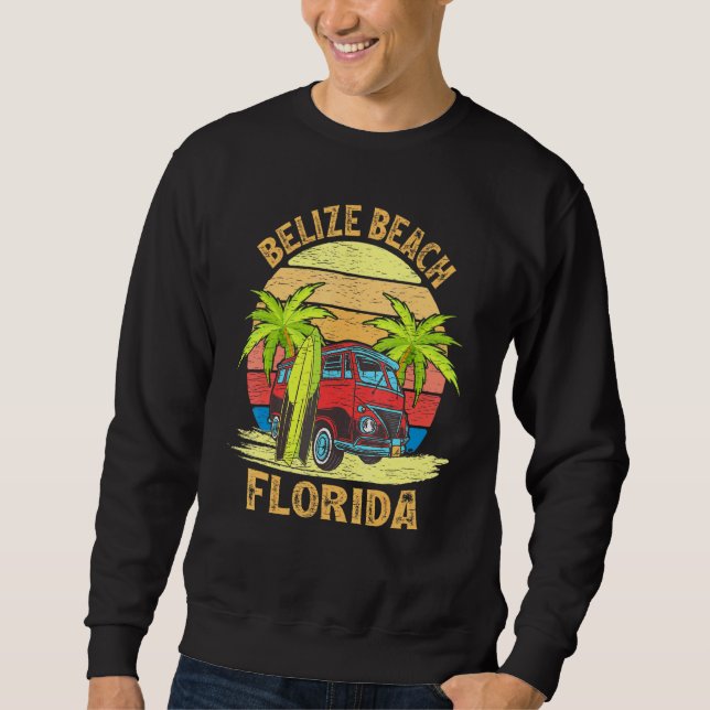 Sudadera Verano Vintage Florida Belice Beach (Anverso)
