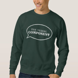 Sudadera Verbal Component - Verde