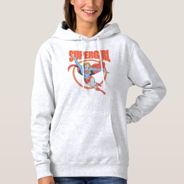 Sudadera Verdadera Superchica Vintage Flying Graphic (Anverso)