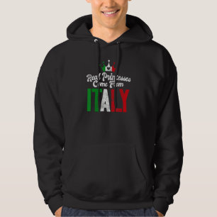 Sudadera Verdaderas Princesas Vienen De Italia Princesa Ita