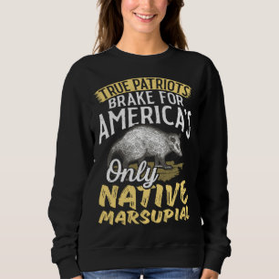 Sudadera Verdaderos Patriotas Frenan Basura de Gato Callej