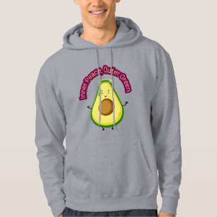 Sudadera Verde Exterior de Paz Interior - Meditación Cuta A