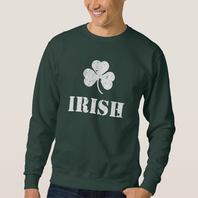 Sudadera Verde Irlanda (Anverso)