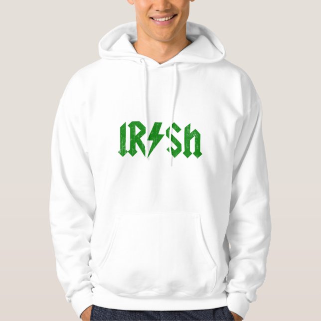 Sudadera Verde irlandés de AC/DC (Anverso)