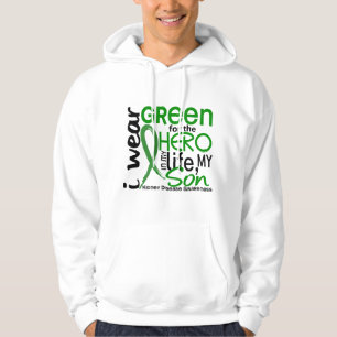 Sudadera Verde para la enfermedad de riñón del hijo del