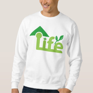 Sudadera Verde tu vida en el mundo para un futuro mejor
