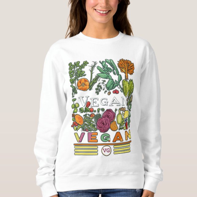 Sudadera Verduras (Anverso)