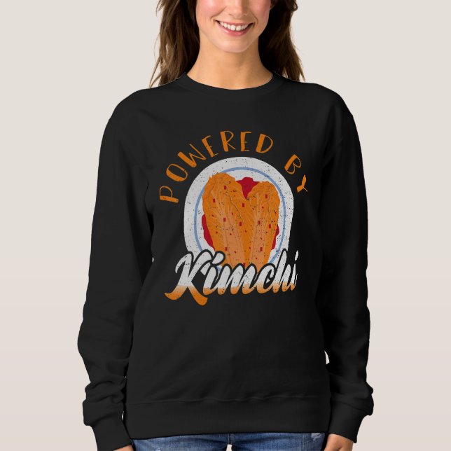 Sudadera Verduras alimentadas por dichos de comida kimchi a (Anverso)