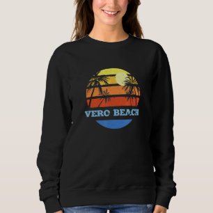 Sudadera Vero Beach Florida Fl Beach Zero Beach Bum