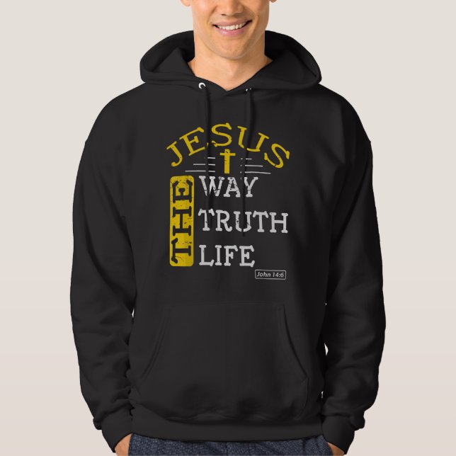 Sudadera Versículo Bíblico Cristiano Religioso (Anverso)