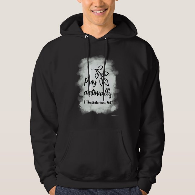 Sudadera Versículo Bíblico Iglesia Cristiana Dios Jesús Rel (Anverso)