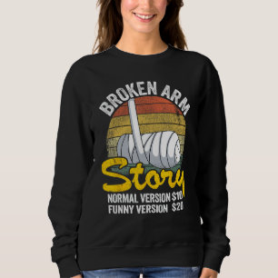 Sudadera Versión normal de la historia del brazo roto $10 V