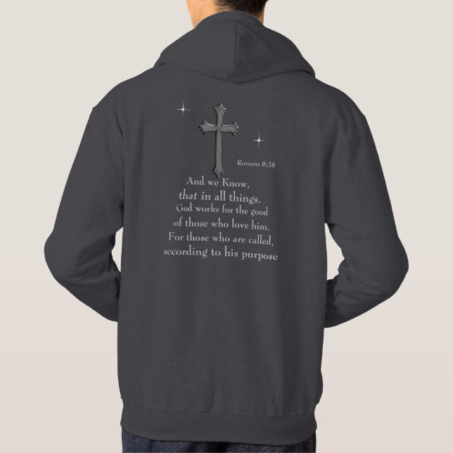 Sudadera Verso de la Biblia (Reverso)